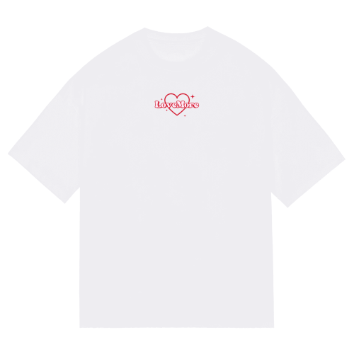 LOVE MORE LOVE HEAVYWEIGHT T-SHIRTS