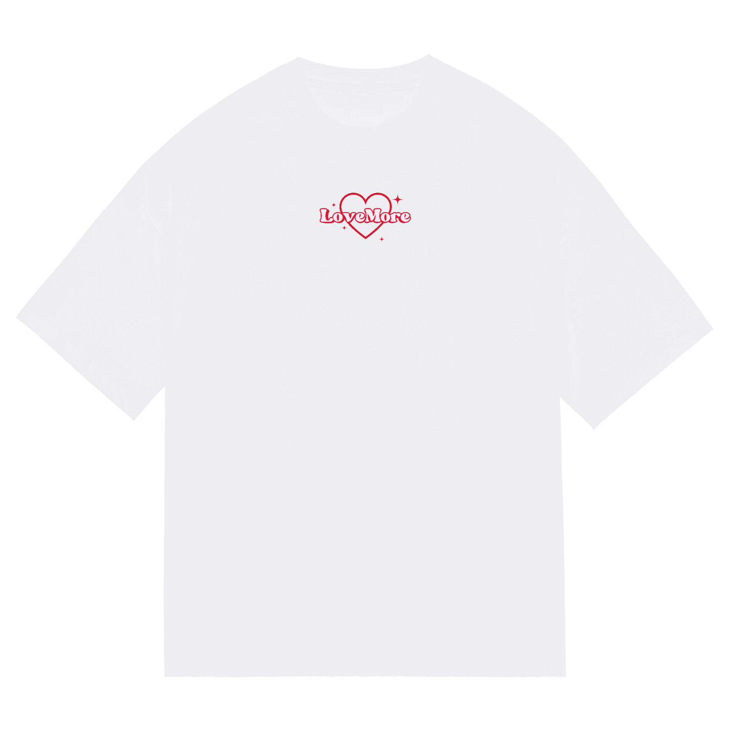 LOVE MORE LOVE HEAVYWEIGHT T-SHIRTS